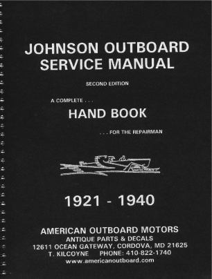 Johnson Outboard Service Manual Cover